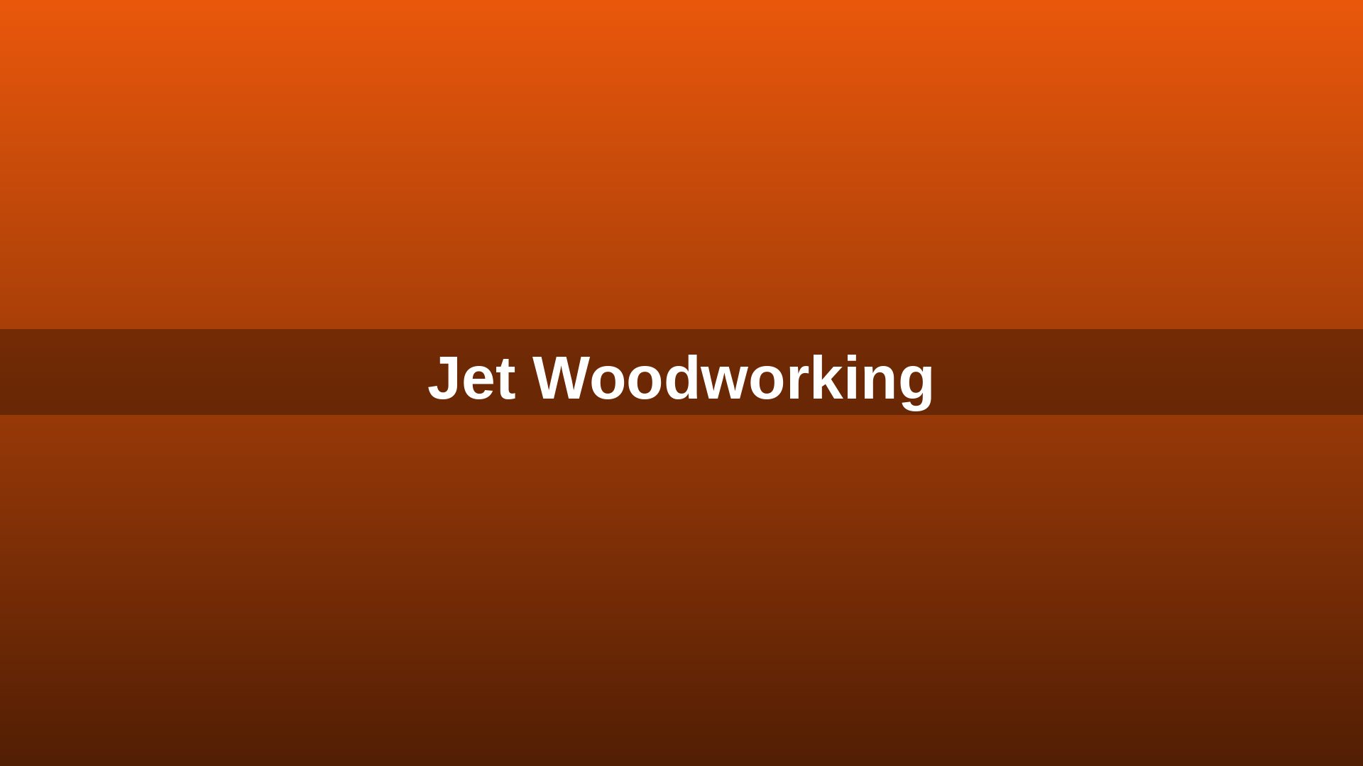 Woodworking machinery — Jet lathes and Toolmate